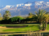 Golf in the shadow of the Atlas Mountains